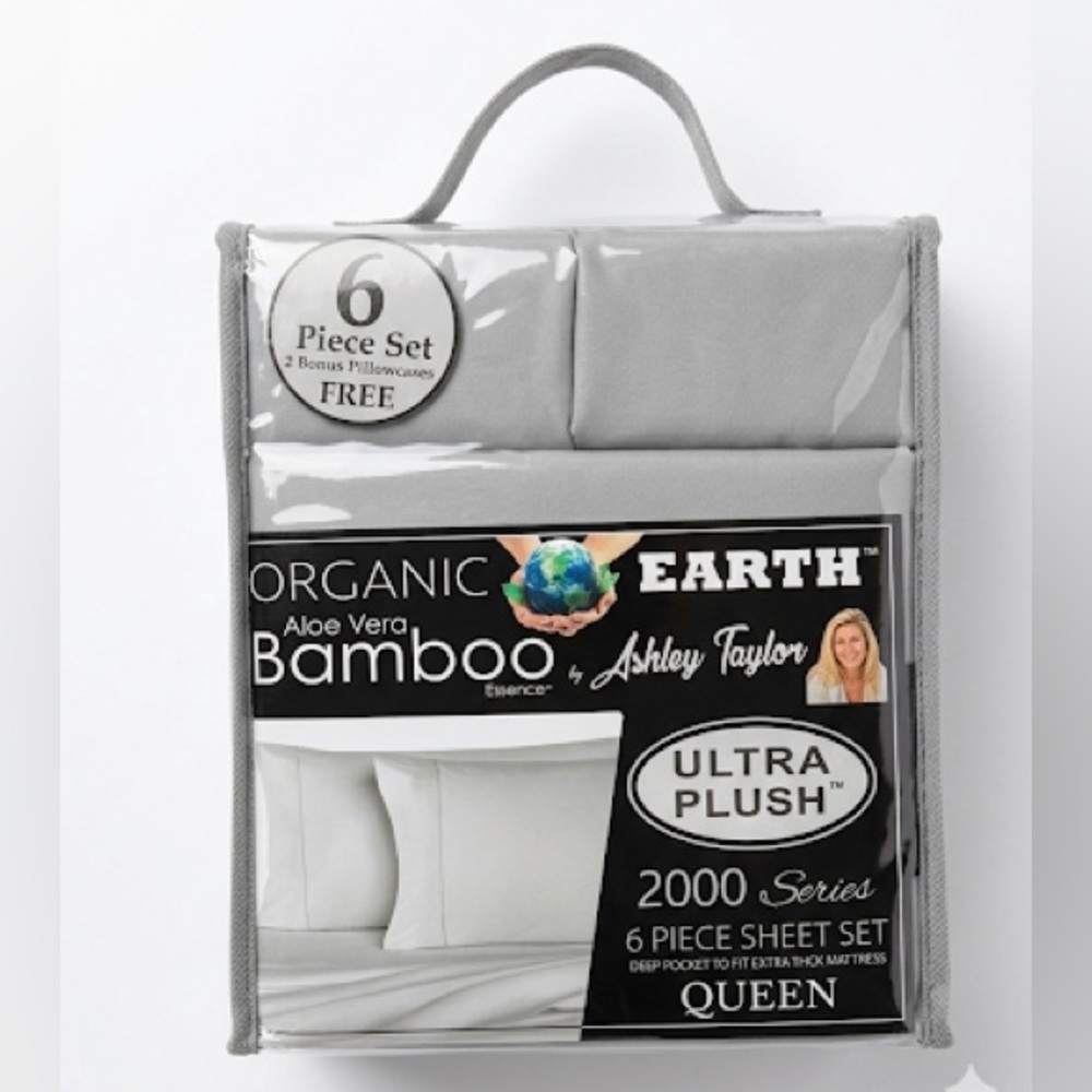 Bamboo Essence by Ashley Taylor (2000 Series) Sheets, Queen